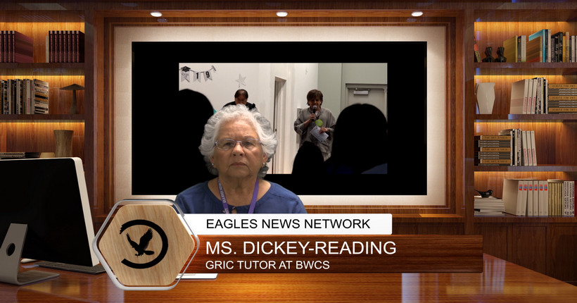 Mercy Dickey reads her favorite Book in the Studio